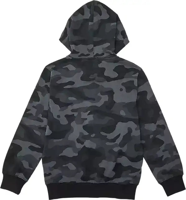 Fox Camo Fleece Zip Youth Hoodie