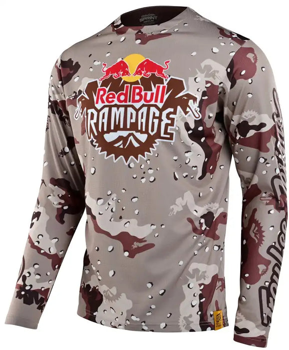 Troy Lee Designs Sprint LE Red Bull LS Mens MTB Jersey