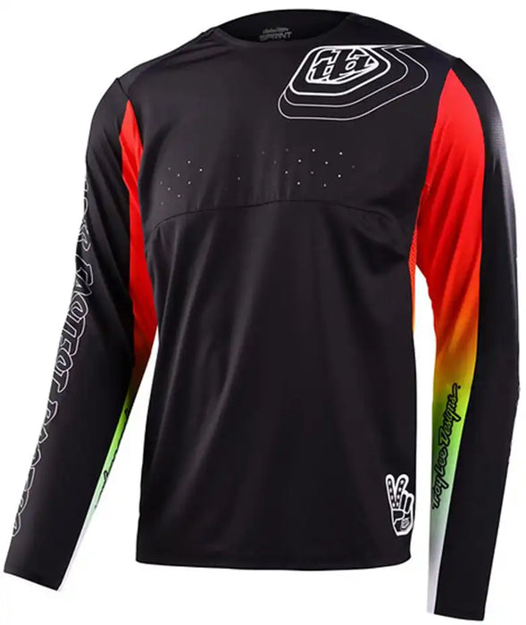 Troy Lee Designs Sprint Richter LS Mens MTB Jersey