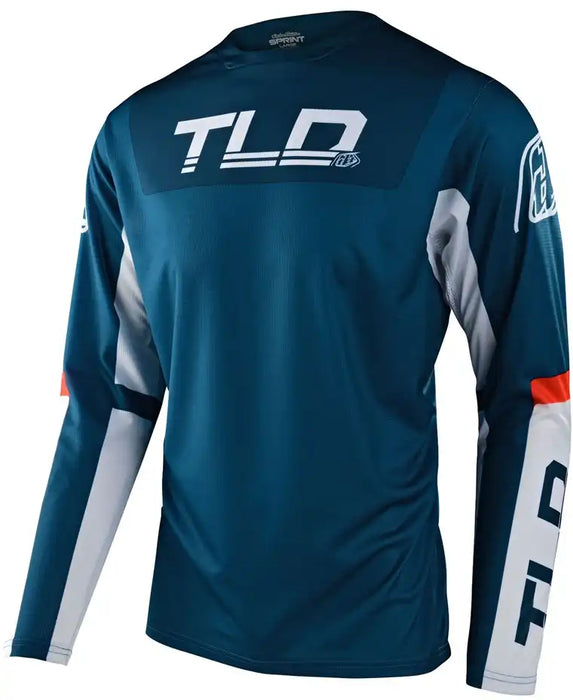 Troy Lee Designs Sprint Fractura LS Mens MTB Jersey