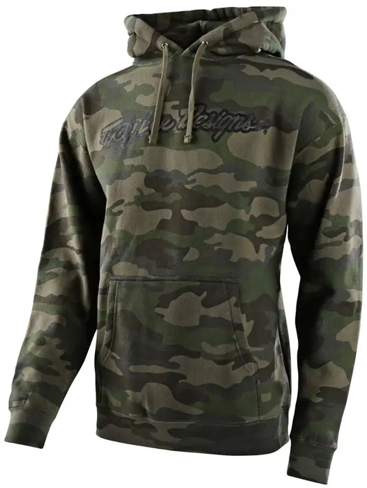 Troy Lee Designs Signature Camo Mens Hoodie