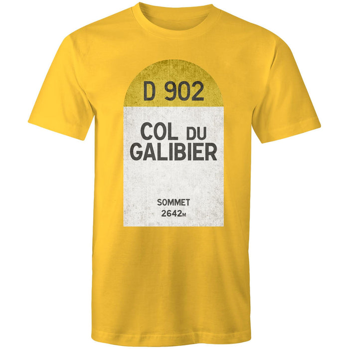 Col du Galibier Summit Mens SS T-Shirt