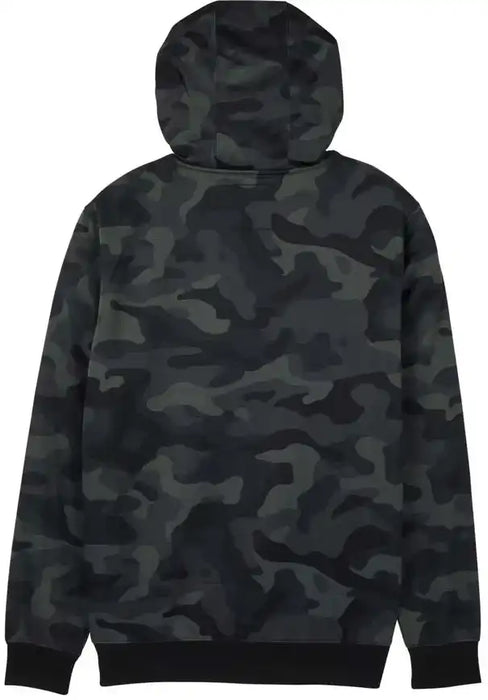 Fox Fox Head Camo Fleece Pullover Mens Hoodie