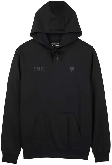 Fox Wordmark Fleece Pullover Mens Hoodie