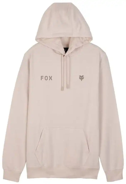 Fox Wordmark Fleece Pullover Mens Hoodie