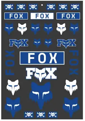 Fox Legacy Track Sticker Pack