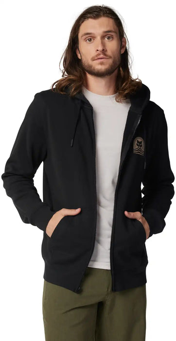 Fox Exploration Fleece Zip Mens Hoodie