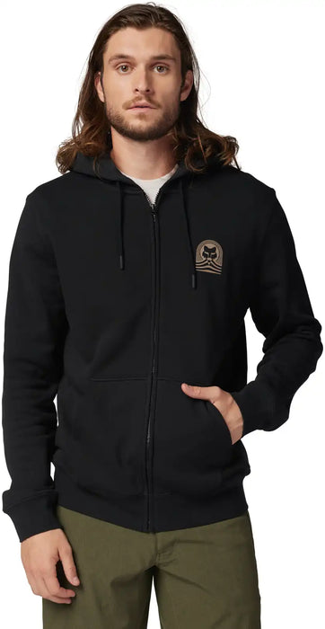 Fox Exploration Fleece Zip Mens Hoodie