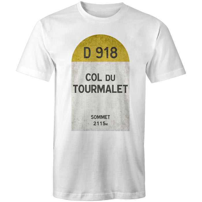 Col du Tourmalet Summit Mens SS T-Shirt