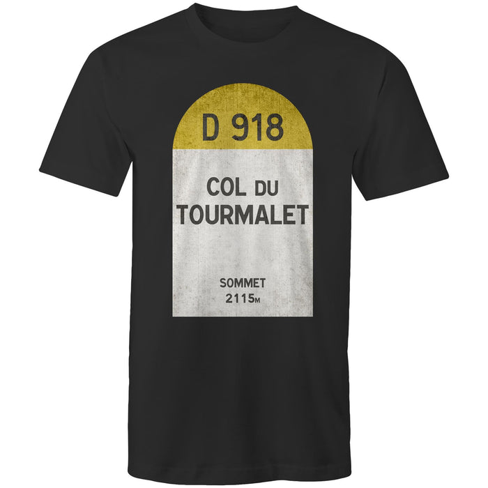 Col du Tourmalet Summit Mens SS T-Shirt