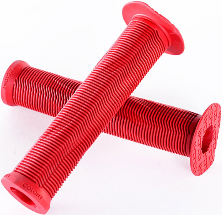 Colony Much Room BMX Grips Red | ABC Bikes