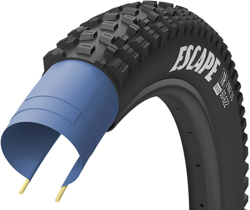 Goodyear Escape Ultimate Tubeless Folding MTB Tyre 27.5 x 2.35 Black | ABC Bikes