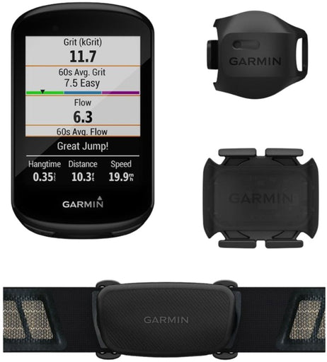 Garmin Edge 830 GPS Computer Sensor Bundle Black | ABC Bikes