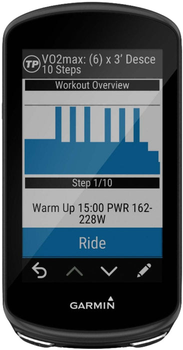 Garmin Edge 1030 Plus GPS Computer Head Unit Only Black | ABC Bikes