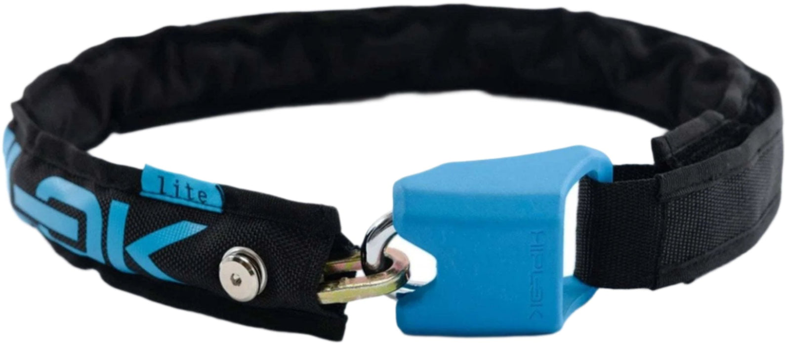 Hiplok LITE Wearable Bike Lock Black/Cyan | ABC Bikes