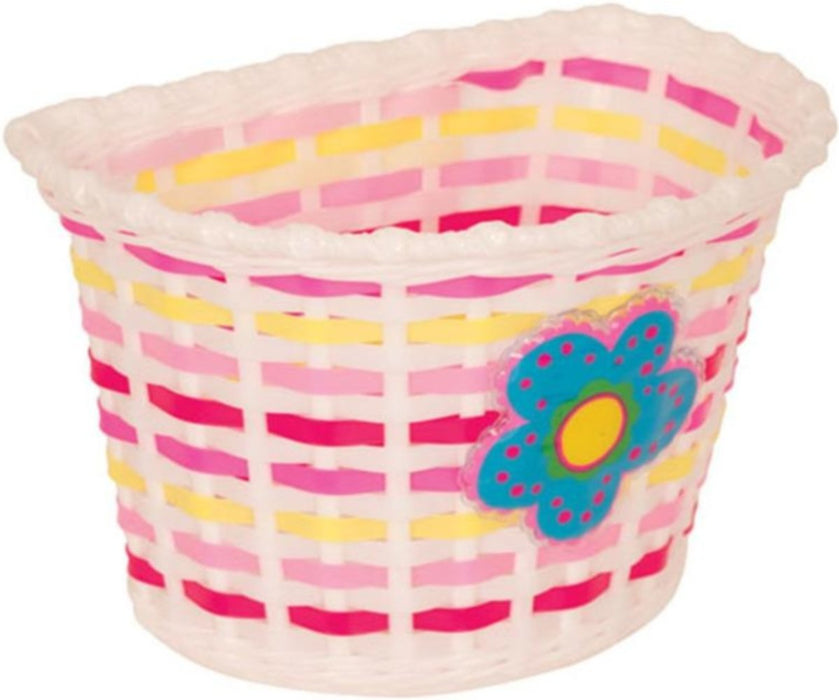 Pacific Kids Bitz Basket Pink/Yellow | ABC Bikes