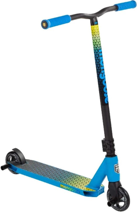 Mongoose Rise 110 Elite Scooter Blue/Yellow | ABC Bikes