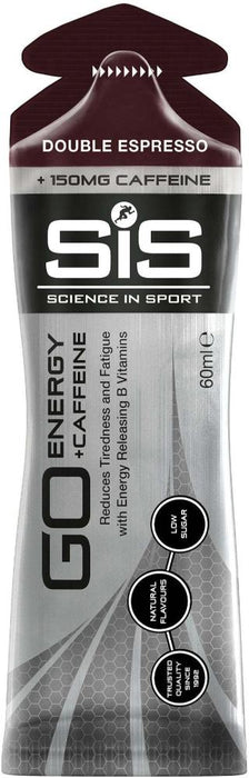 SIS Go Energy + Caffiene Gel 60ml Double Espresso | ABC Bikes