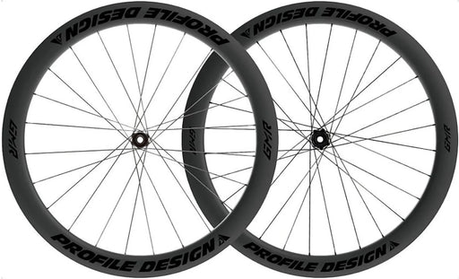 Profile Design GMR 50 Carbon Tubeless Disc Wheelset 100x12 Centerlock / 142x12 Centerlock Shimano HG | ABC Bikes